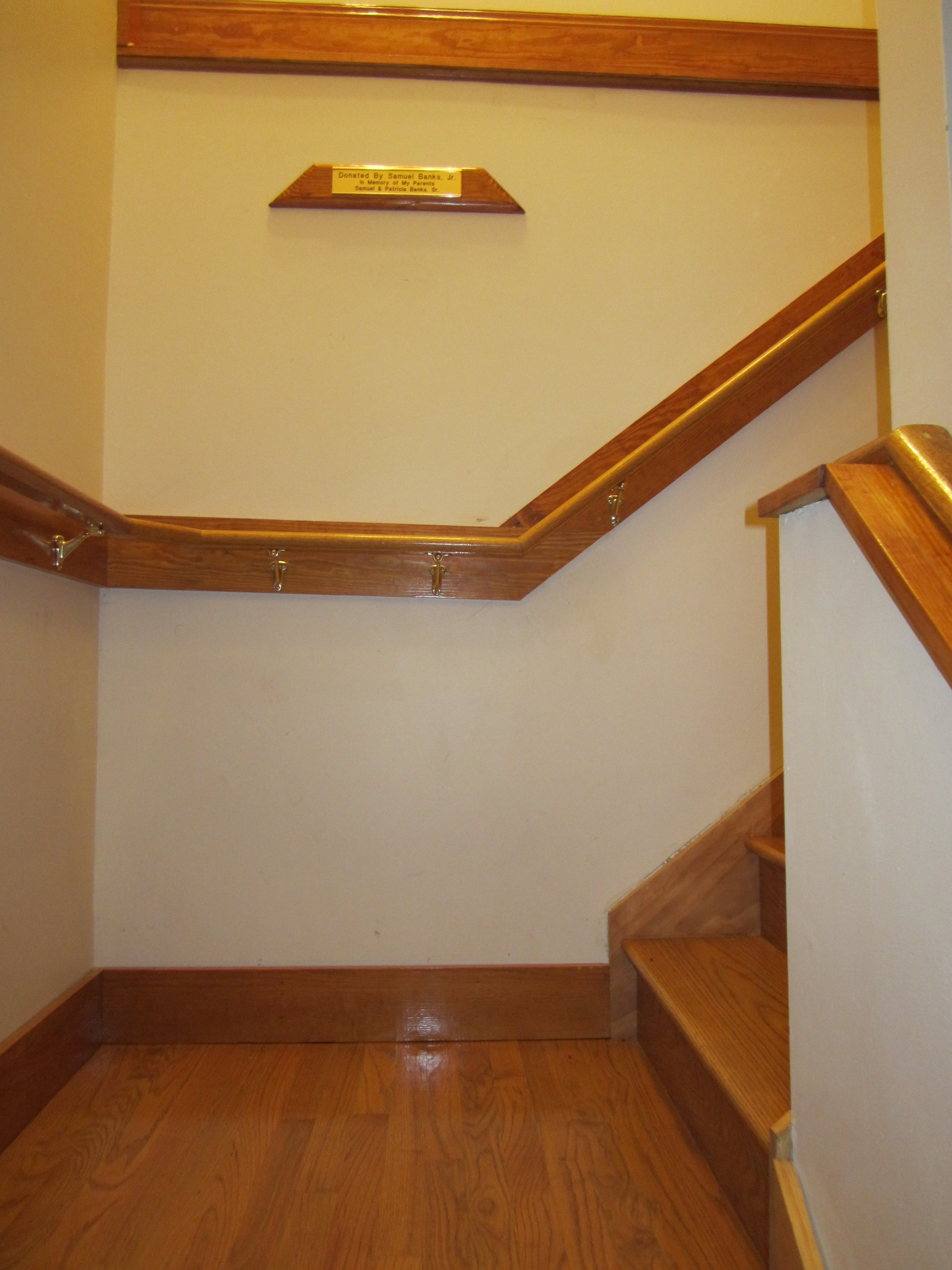 Stairway to 2nd floor